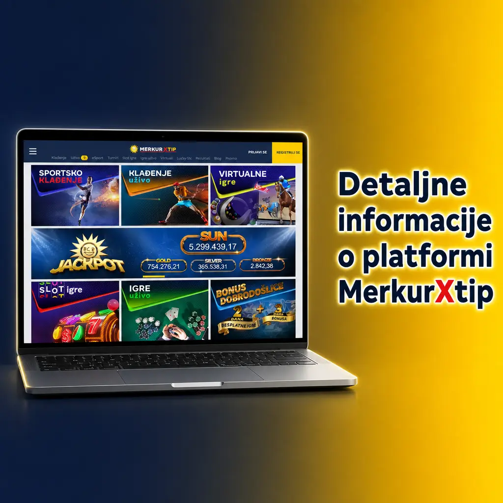 MerkurXtip platforma za sportsko klađenje i kazino igre sa SSL enkripcijom i mobilnom aplikacijom za Android i iOS