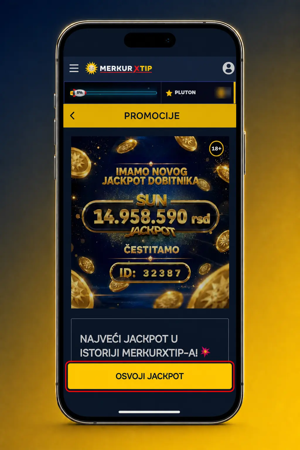Uputstvo za pokretanje slotova na MerkurXtip nalogu – izbor igre, opklada i vrtenje.