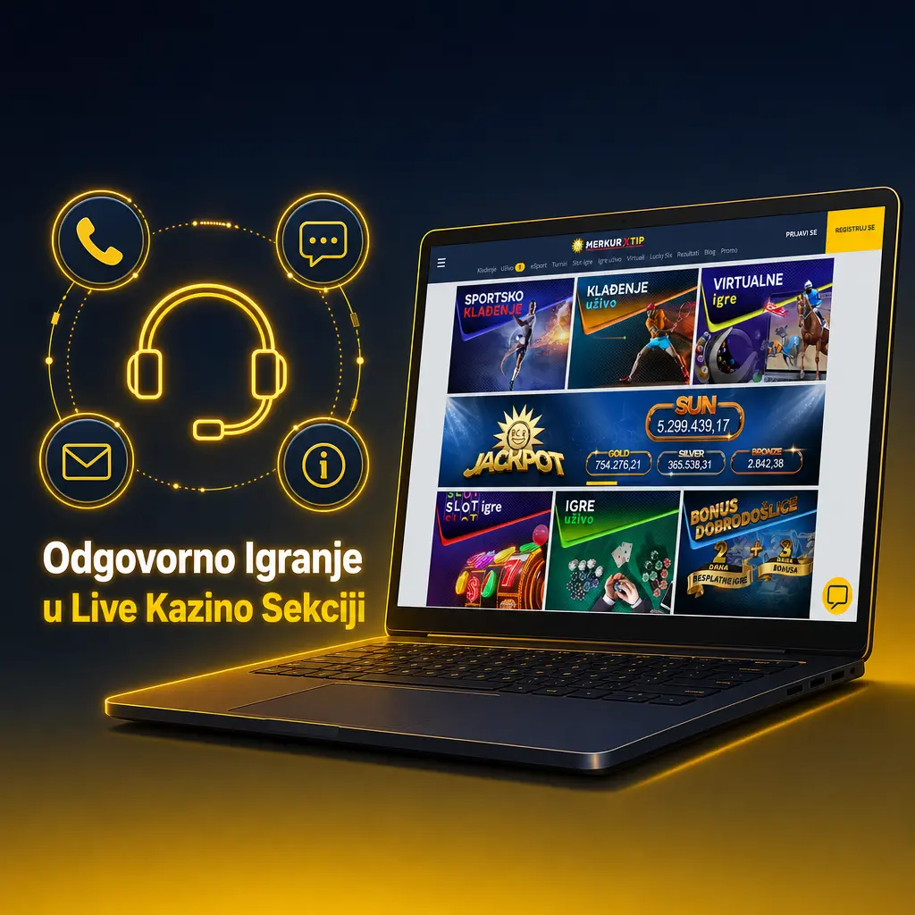 Podešavanje limita sesije i uloga u MerkurXtip lobiju za odgovorno igranje u live kazino sekciji.