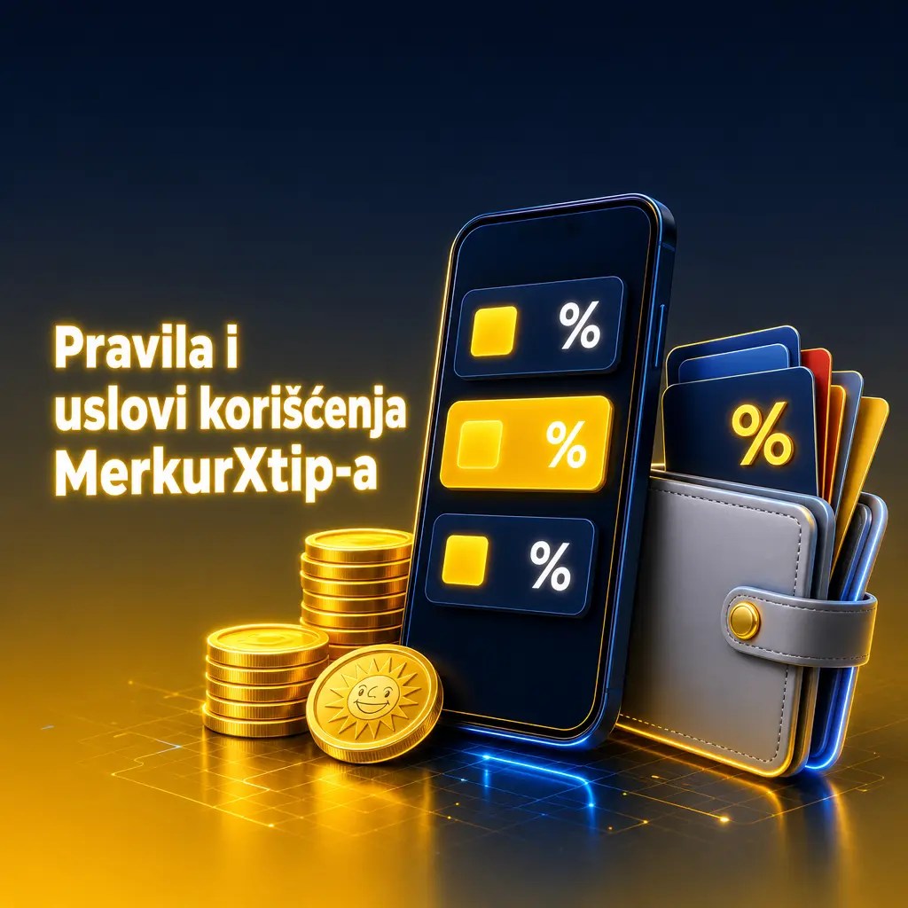 Pravila i uslovi korišćenja MerkurXtip platforme - registracija, uplate, isplate i klađenje