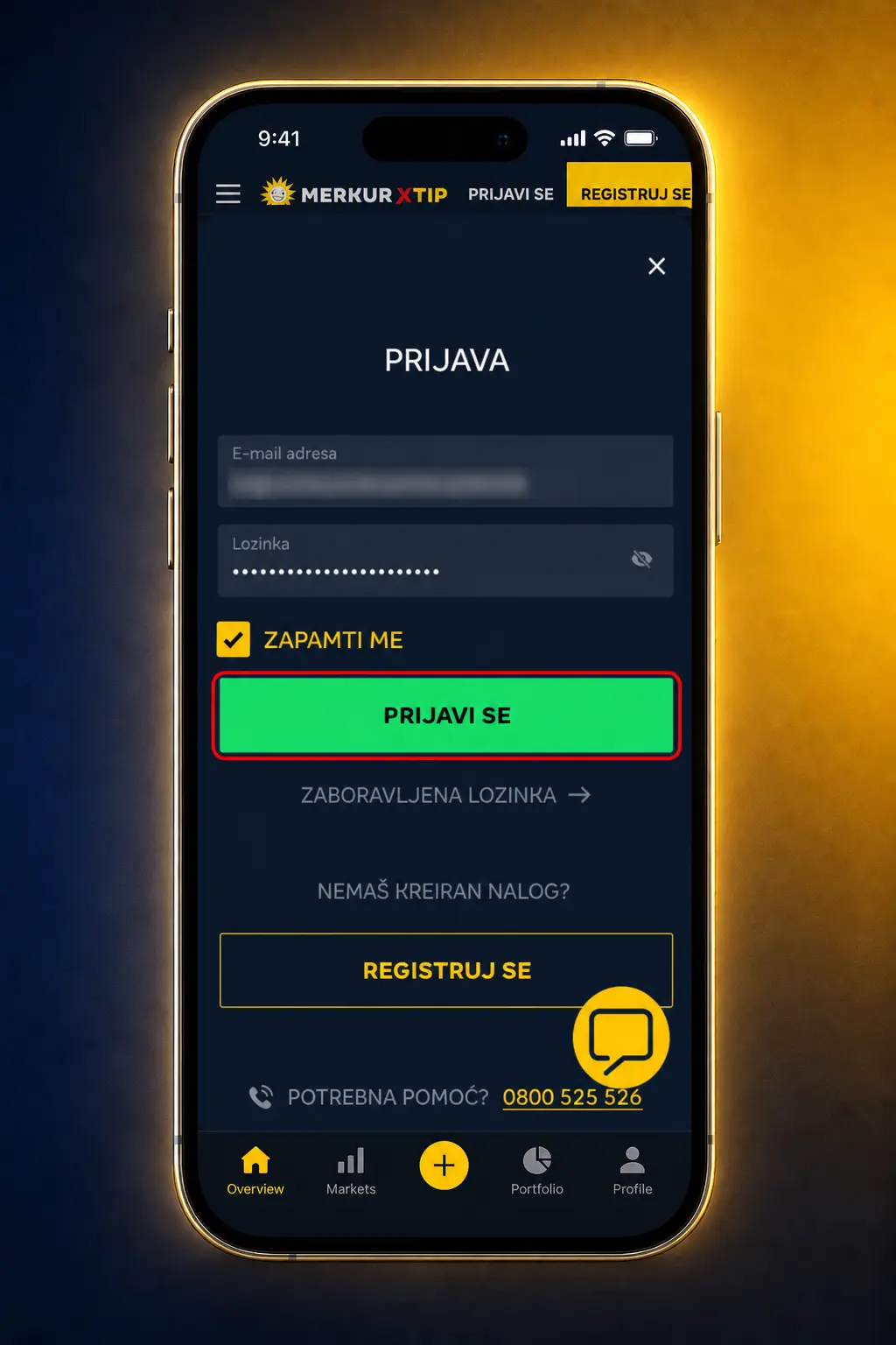 Uplata depozita preko MerkurXtip aplikacije – izbor metoda plaćanja i unos iznosa u mobilnom novčaniku