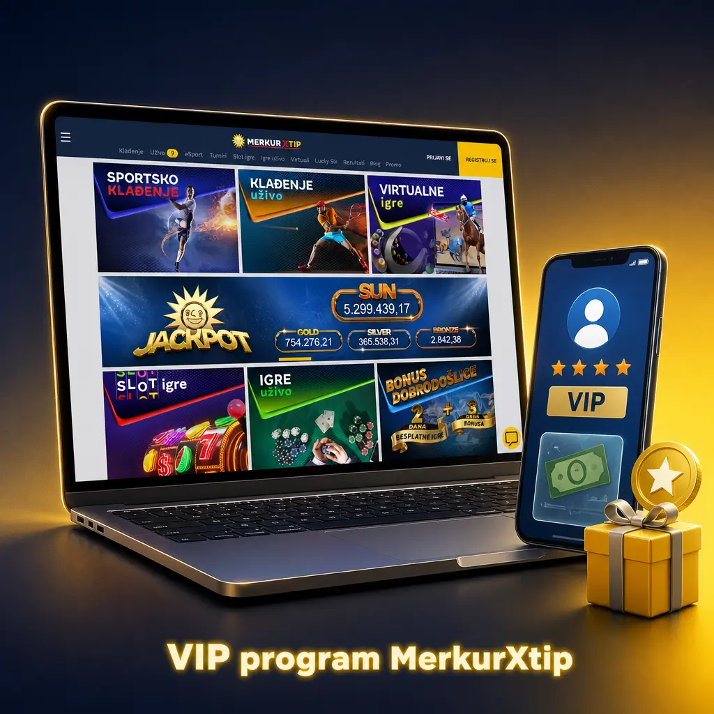 VIP program MerkurXtip - Merkur Klub program lojalnosti sa cashback-om i pogodnostima za igrače